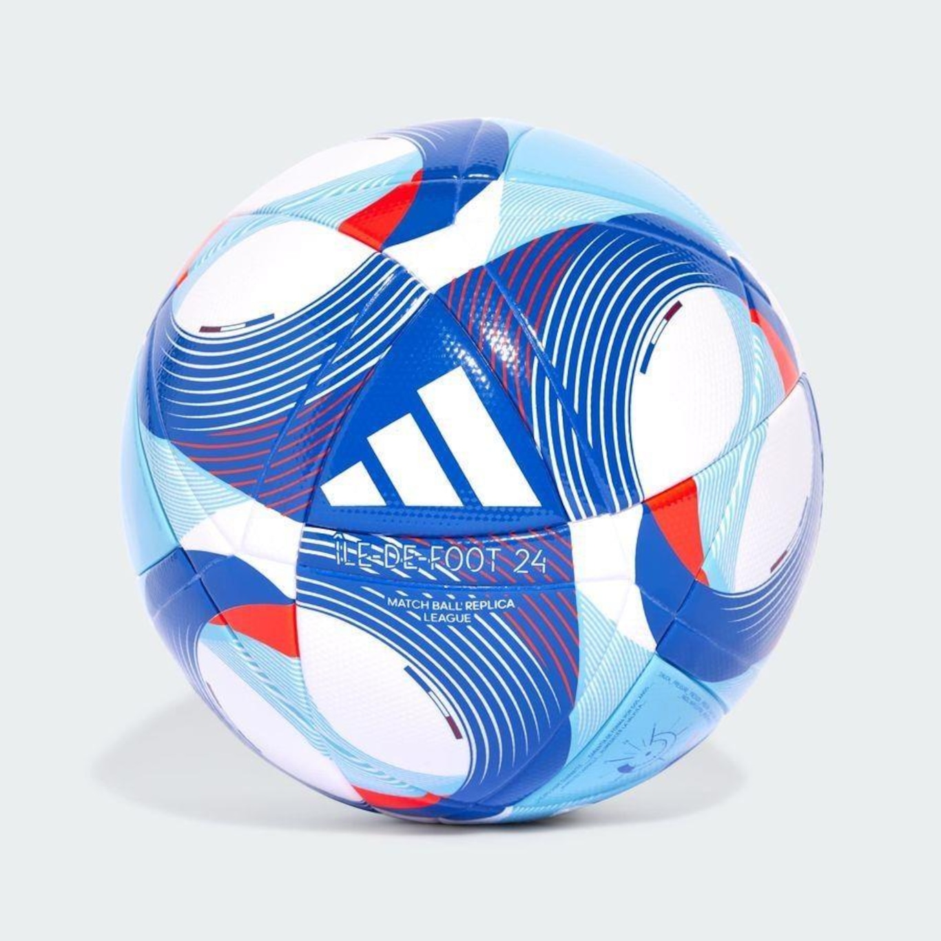 Bola de Futebol de Campo adidas Île-De-Foot 24 League - Foto 2