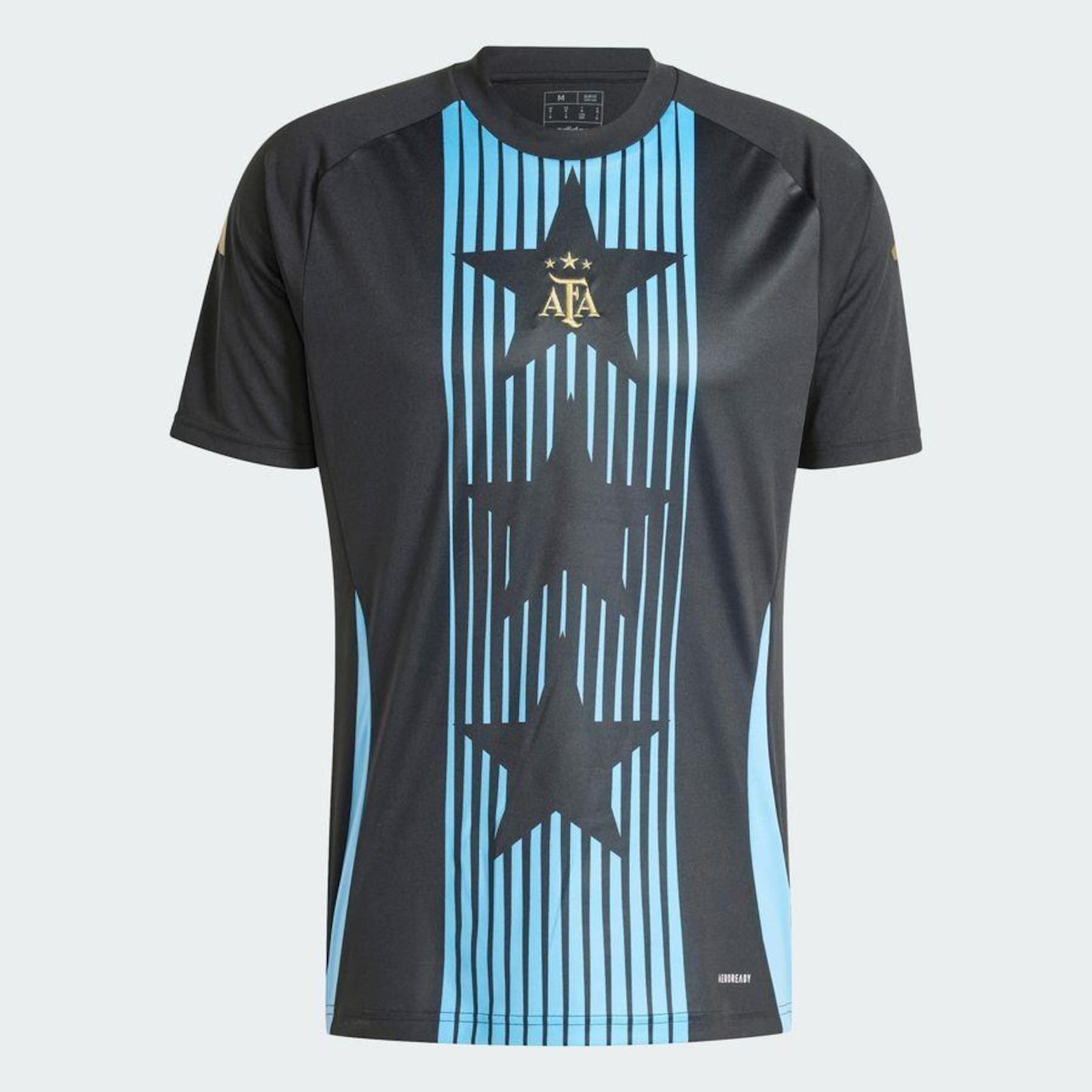 Camisa Pré-Jogo da Argentina adidas - Masculina - Foto 4