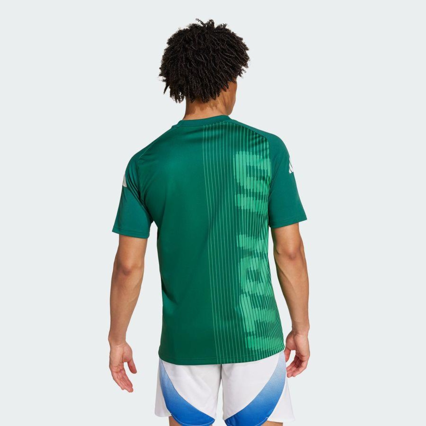 Camisa Pré-Jogo da Itália adidas - Masculina - Foto 5