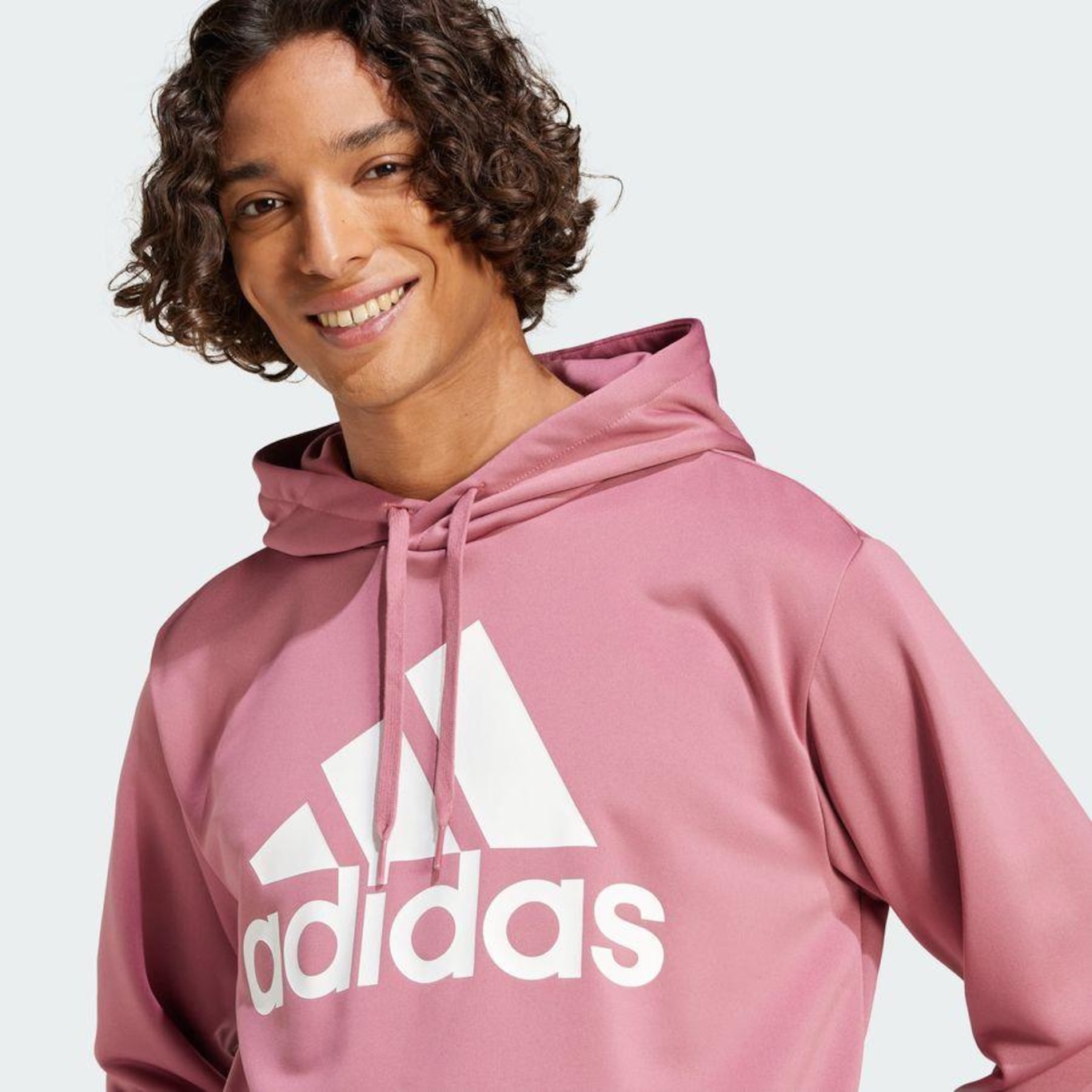 Agasalho de Moletinho com Capuz adidas Sportswear - Masculino - Foto 5