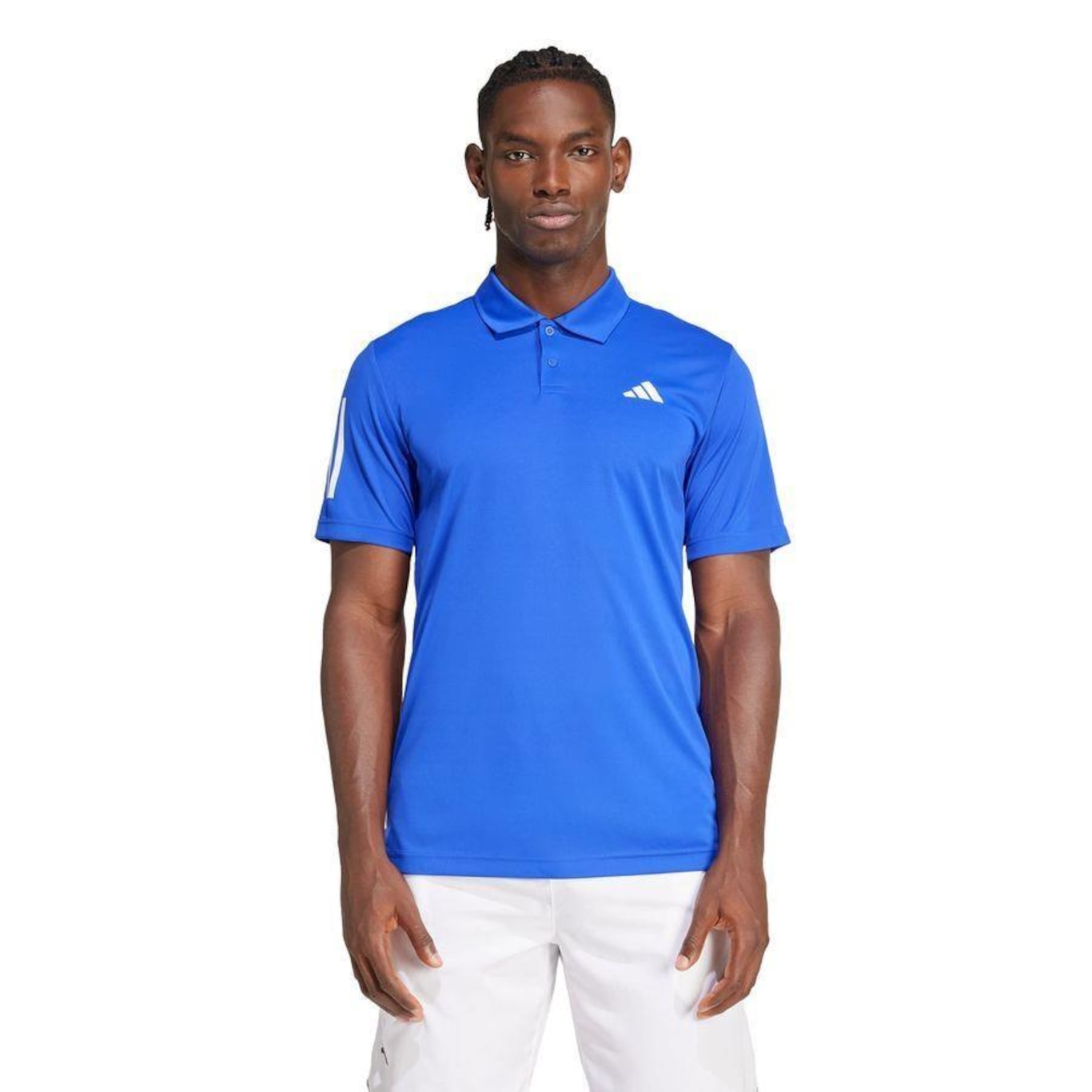 Camisa Polo adidas Club Tennis 3-Stripes - Masculina - Foto 2