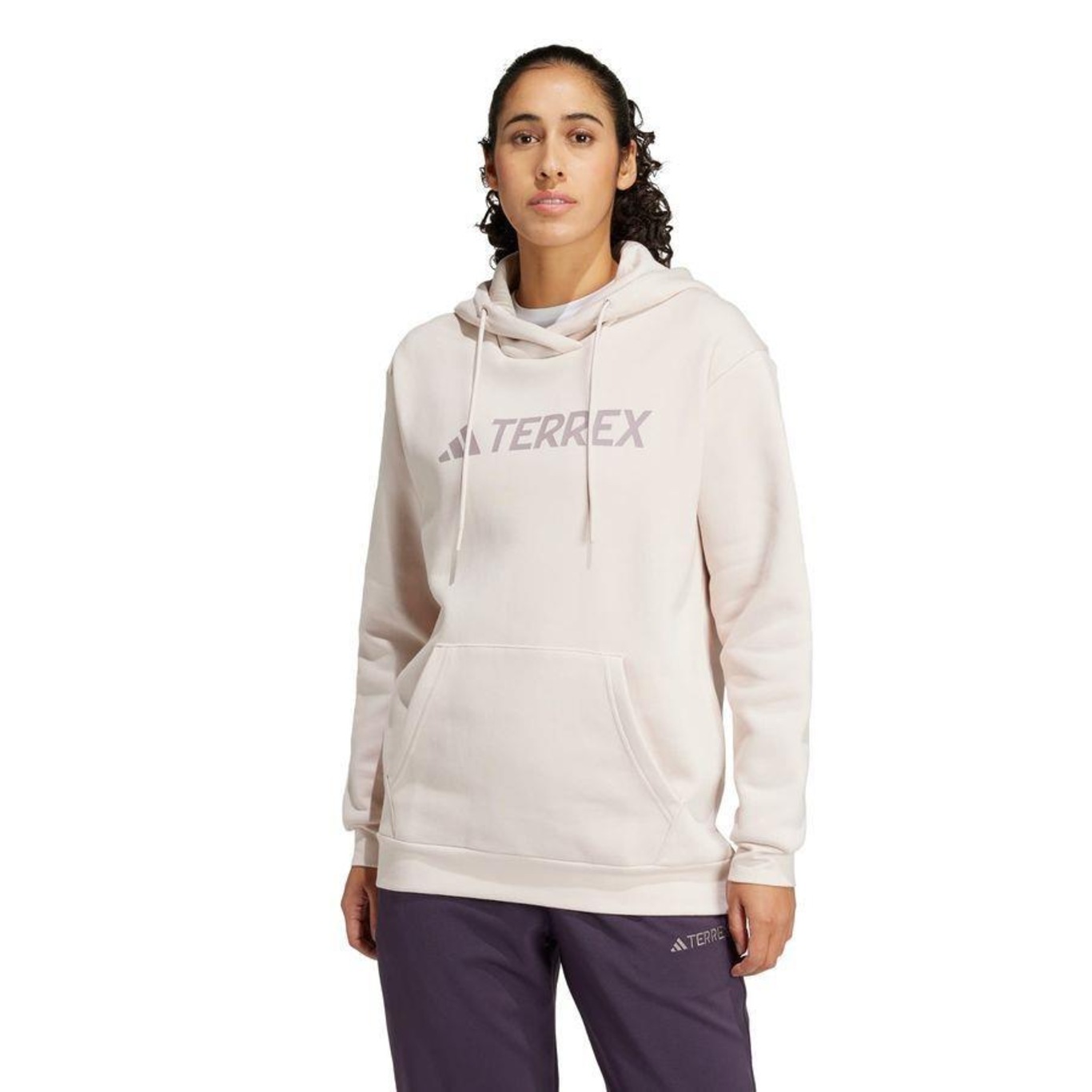 Blusão de Moletom com Capuz Terrex Multi Large Logo - Feminino - Foto 2