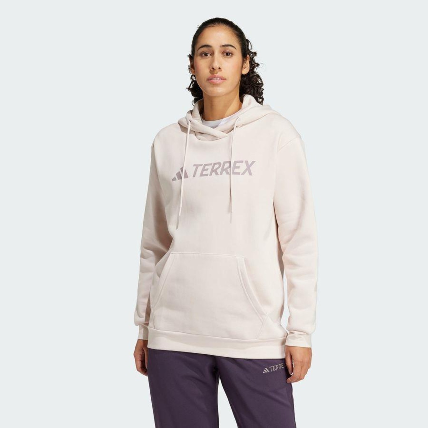 Blusão de Moletom com Capuz Terrex Multi Large Logo - Feminino - Foto 3