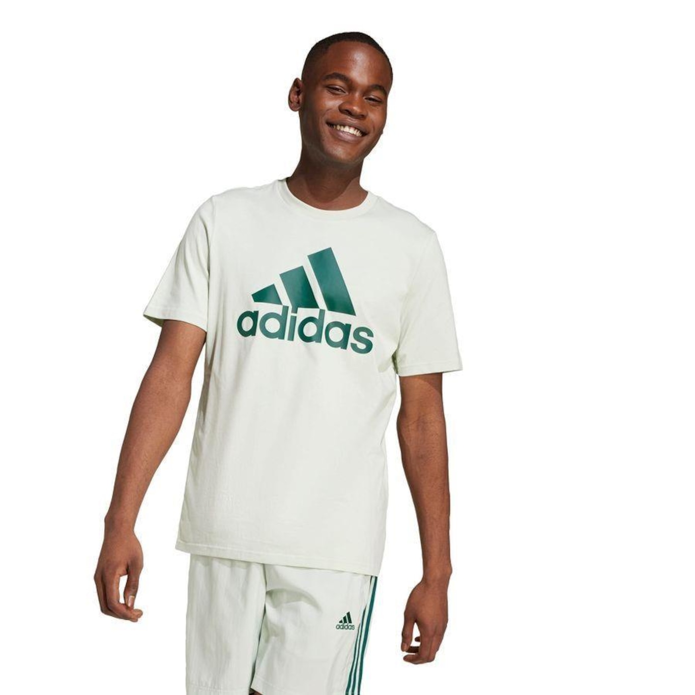 Camiseta adidas Essentials Single Jersey Big Logo - Masculina - Foto 2