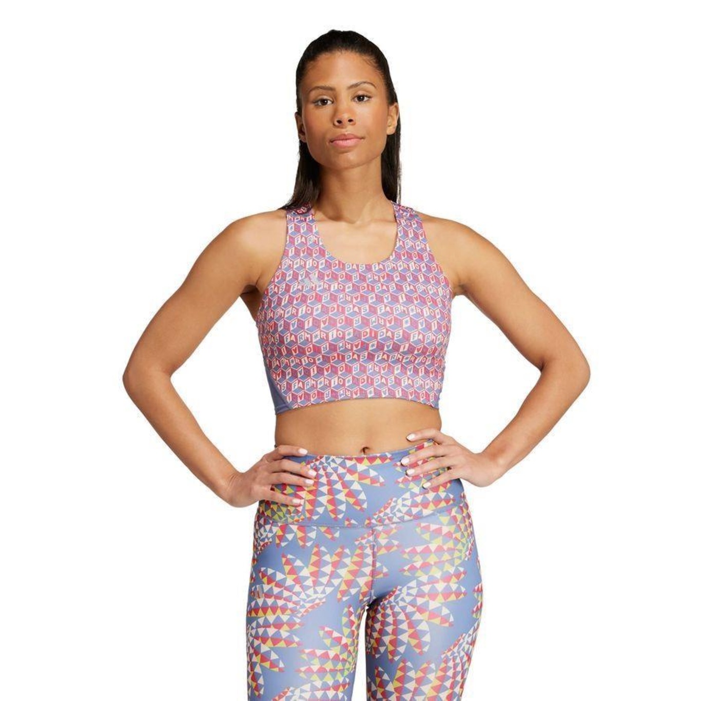 Top Fitness adidas Adizero X Farm - Feminino - Foto 2