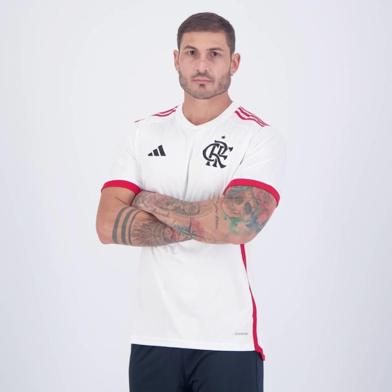 Camisa do Flamengo Ii 2024 adidas 11 E. Cebolinha - Masculina - Foto 4