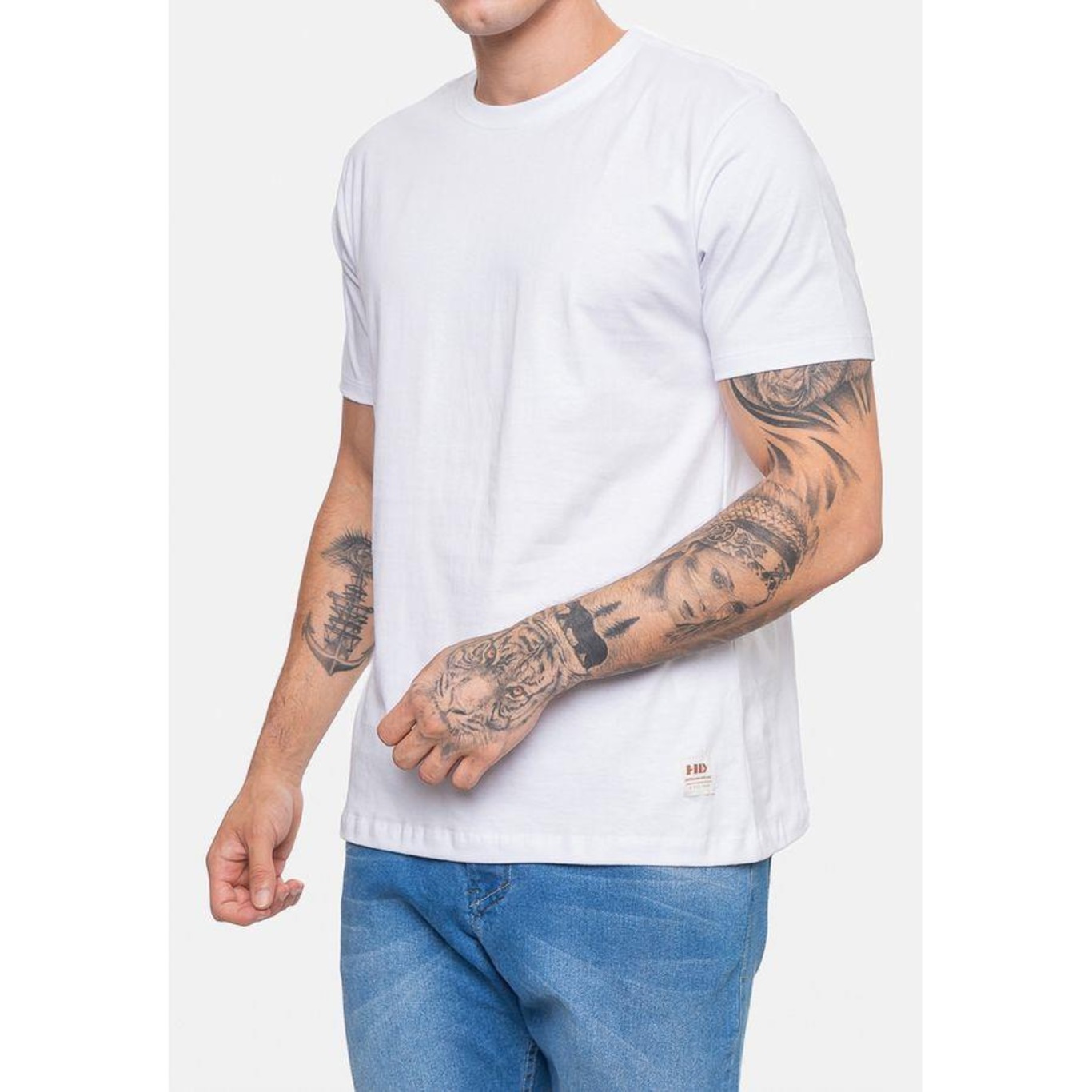 Camiseta Hd Lettering - Masculina - Foto 3