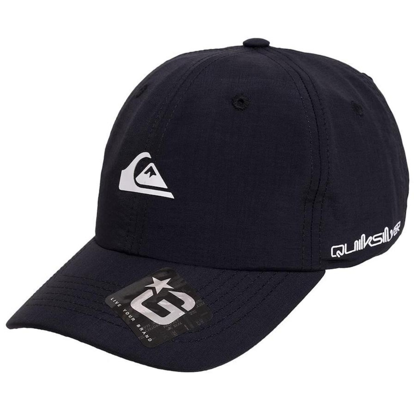 Boné Aba Curva Quiksilver Micro Essentials - Strapback - Adulto - Foto 1