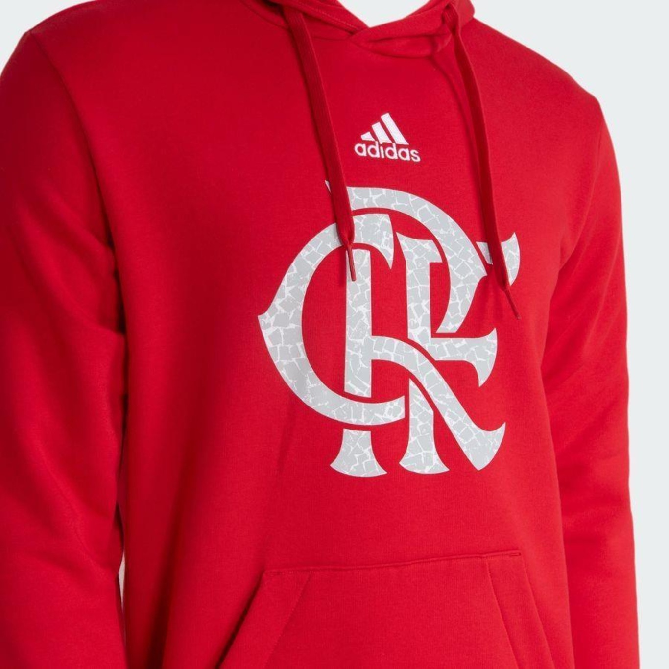 Blusão com Capuz do Flamengo Crf Dna Hd adidas - Masculina - Foto 4