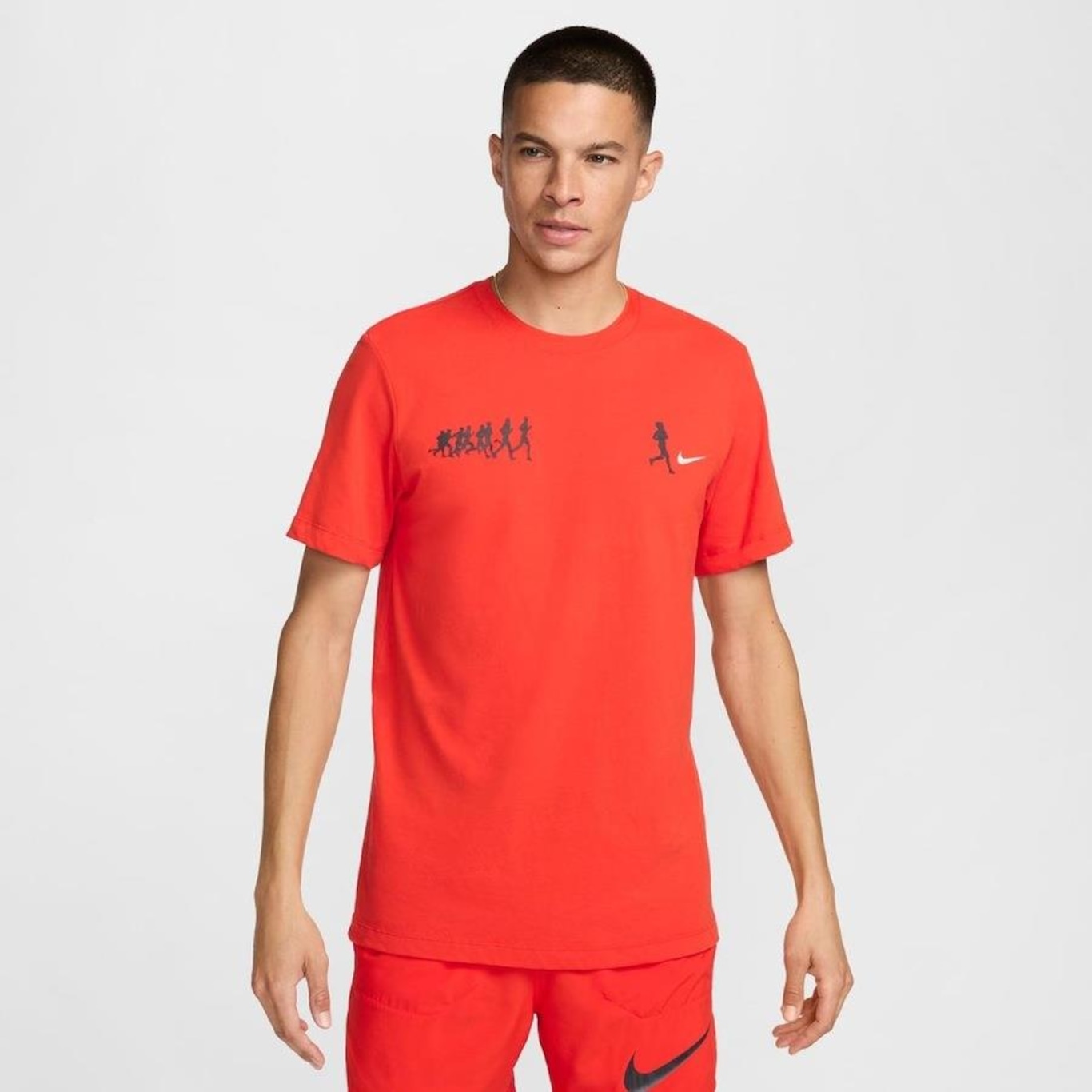 Camiseta Nike Dri-Fit Run - Masculina - Foto 1