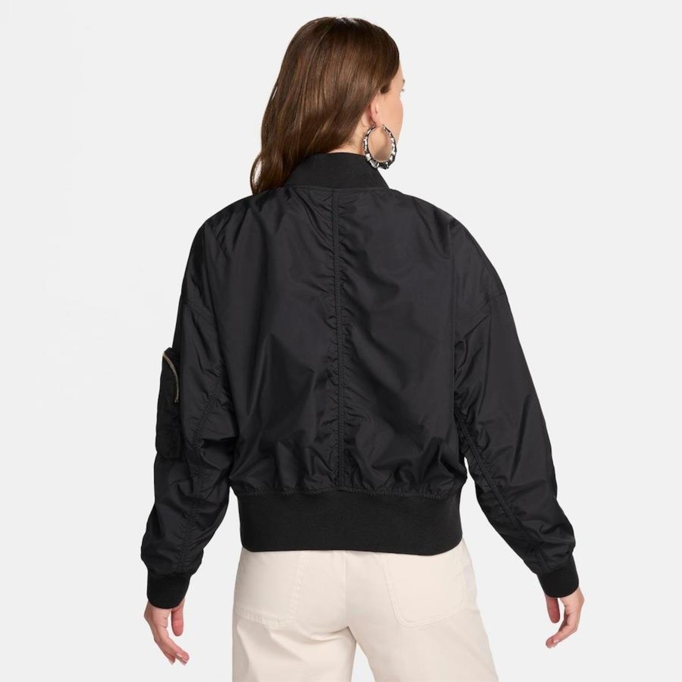 Jaqueta Nike Sportswear Essentials Bomber - Feminina - Foto 2