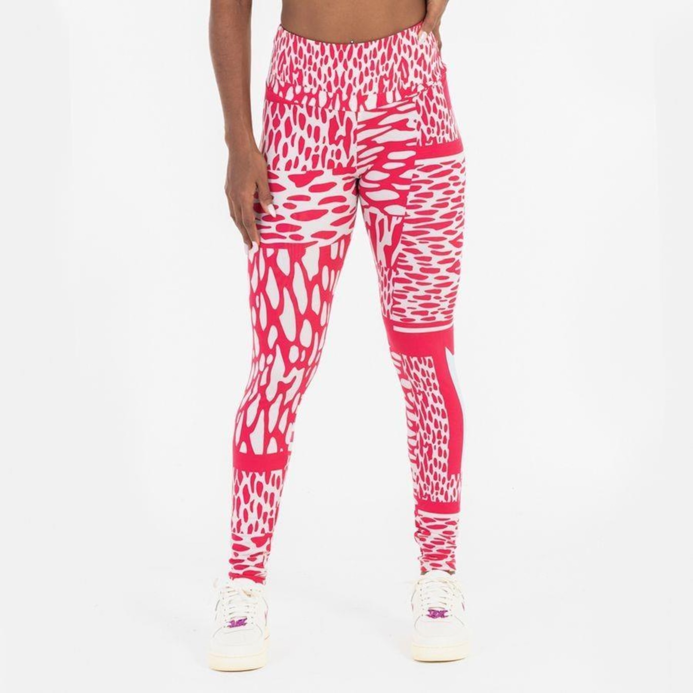 Calça Legging FitDance Estampada - Feminina - Foto 2