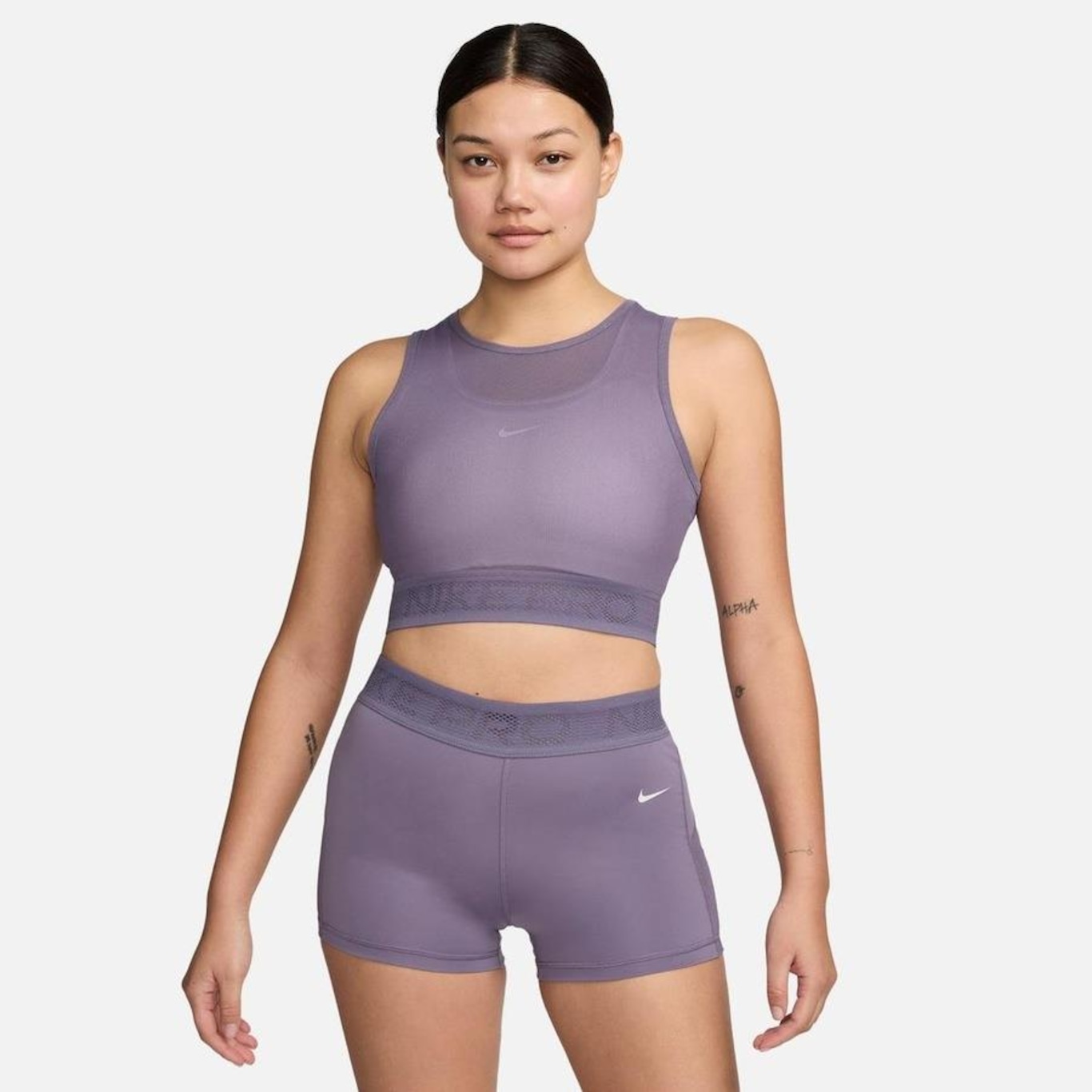 Camiseta Regata Nike Pro Dri-Fit - Feminina - Foto 1