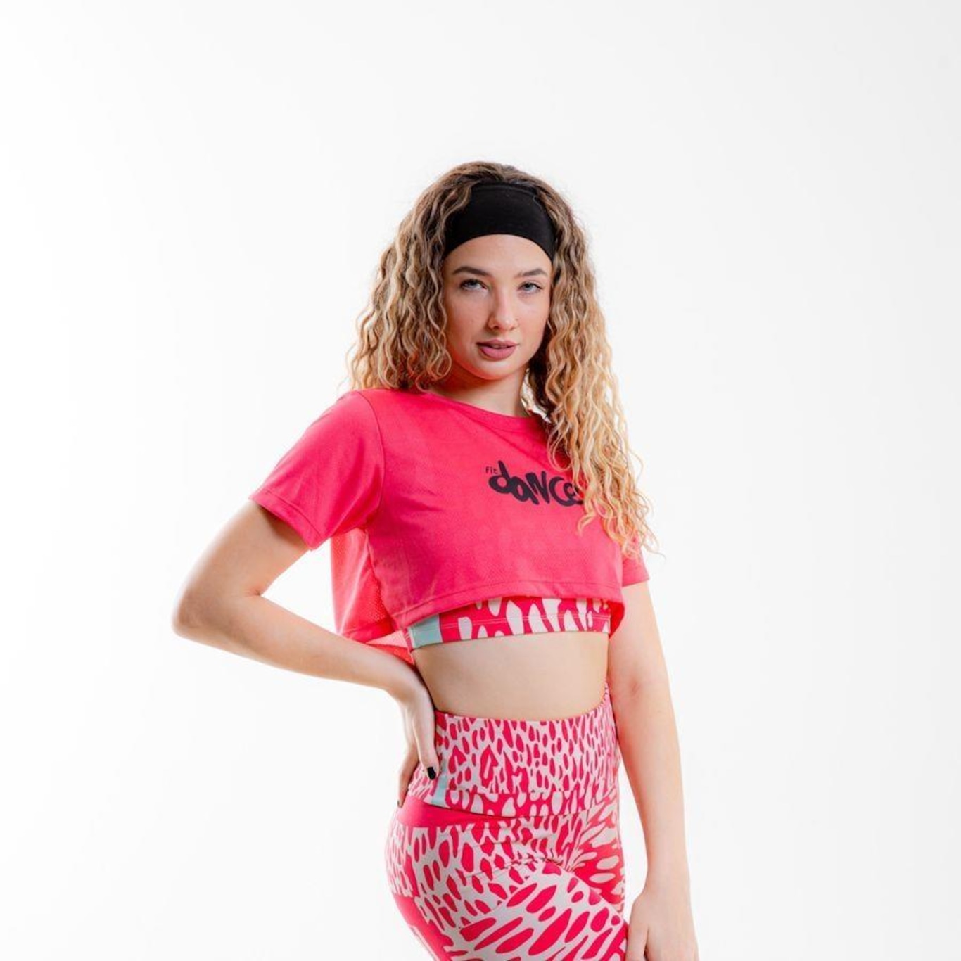 Cropped Poli FitDance - Feminino - Foto 4