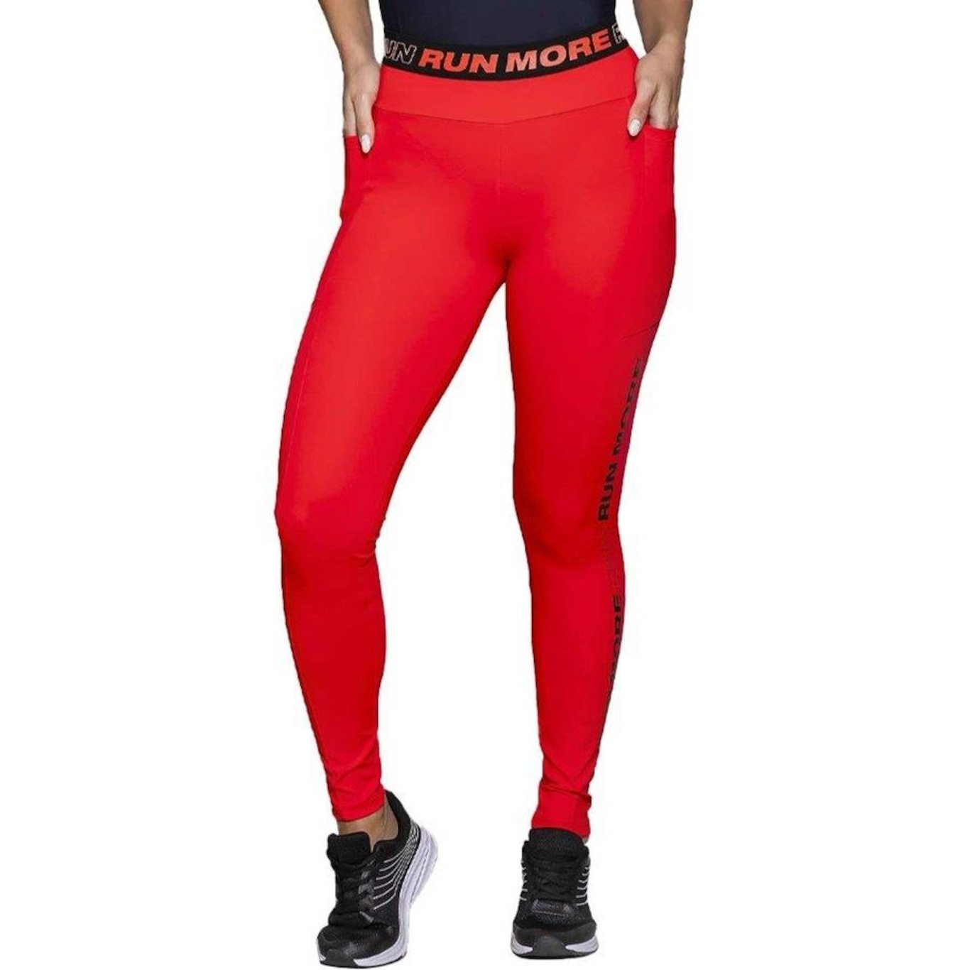 Calça Legging Run More Sporty Set - Feminina - Foto 1