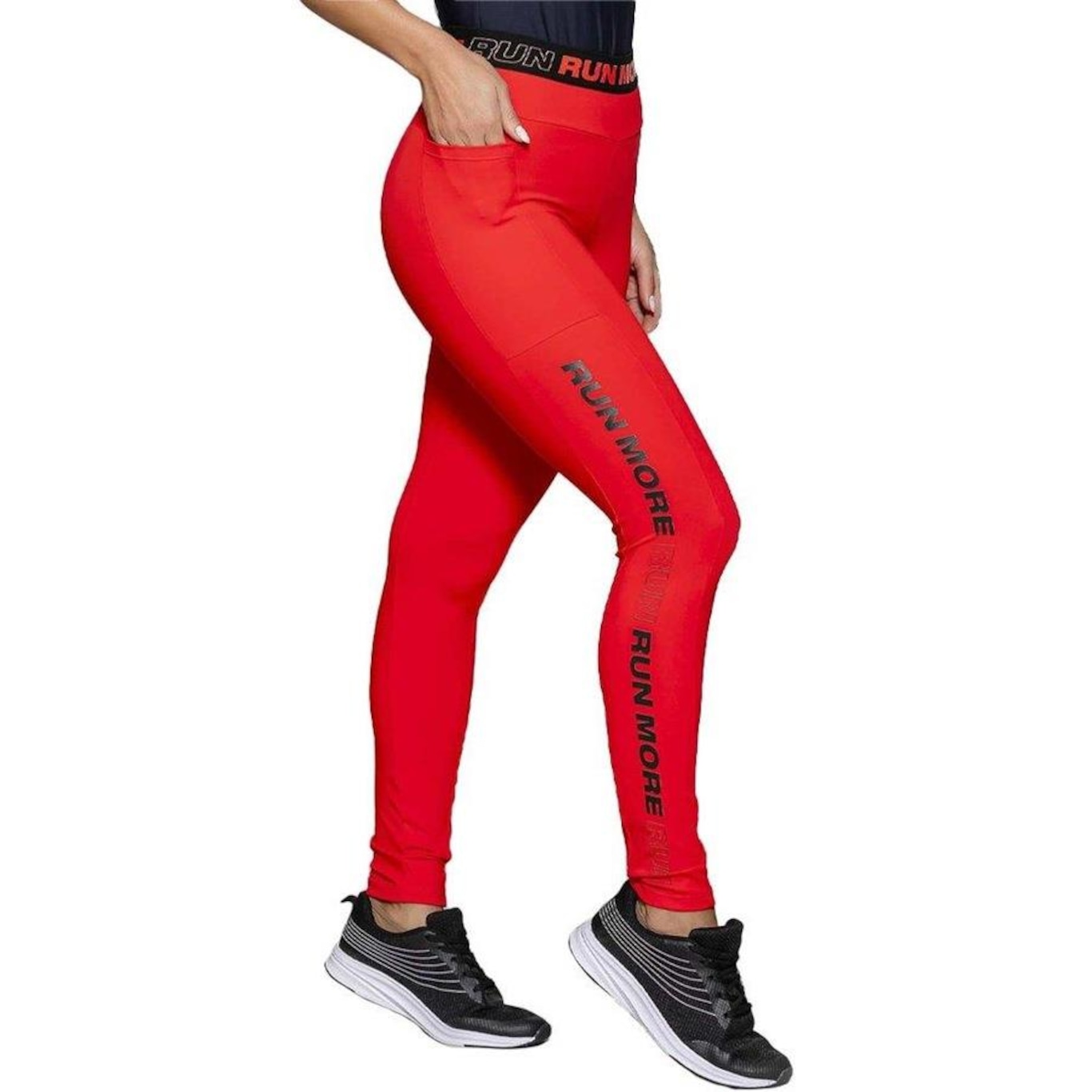 Calça Legging Run More Sporty Set - Feminina - Foto 3