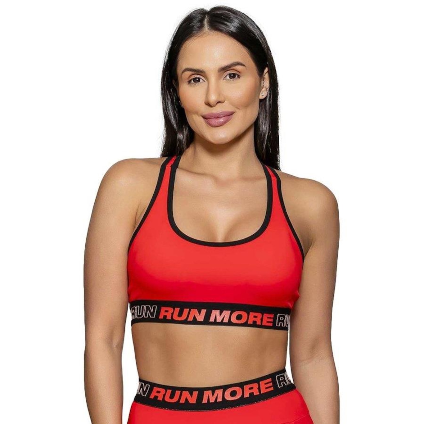 Top Fitness Run More Sporty Set - Feminino - Foto 1