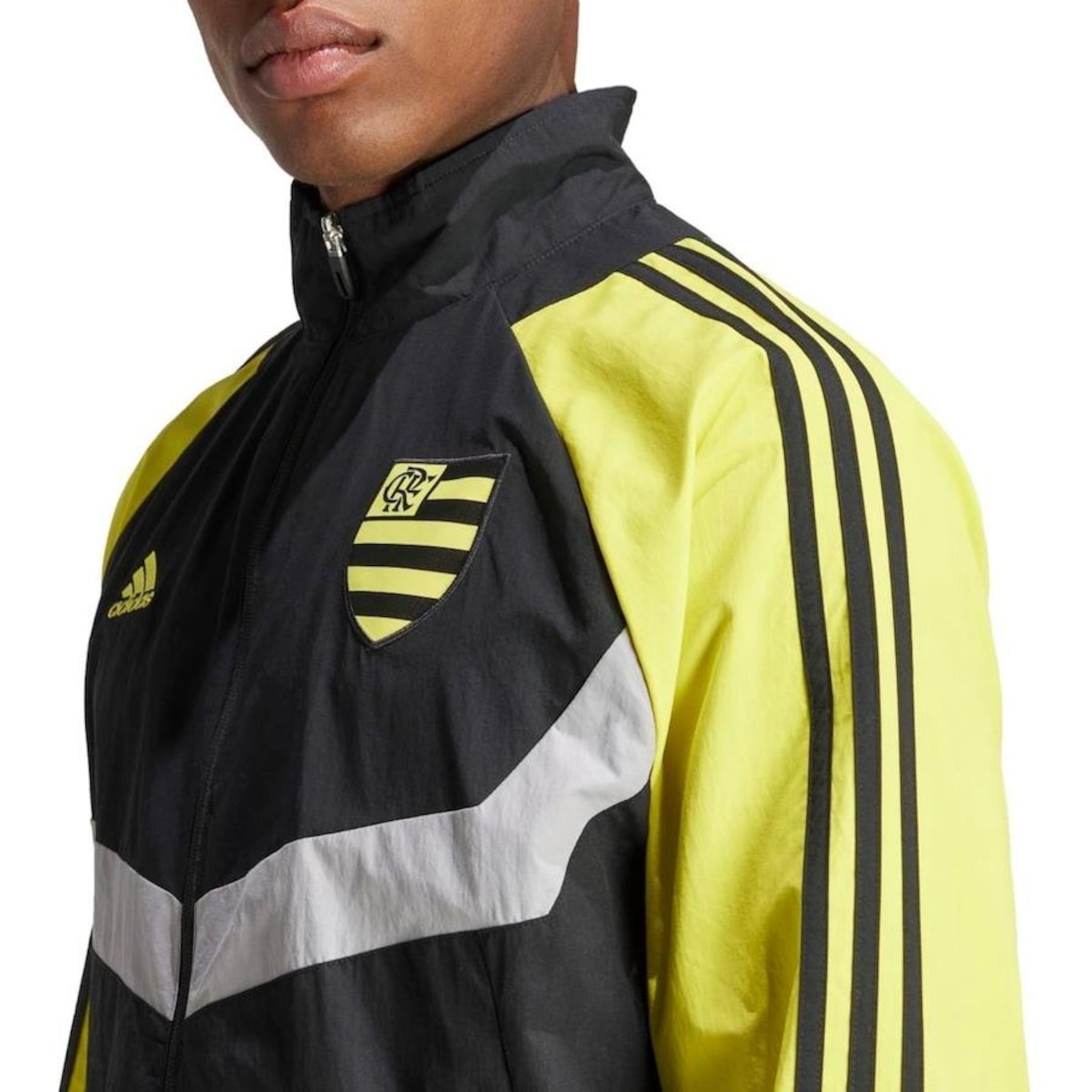 Jaqueta do Flamengo Cr adidas Woven Track Top - Masculina - Foto 5