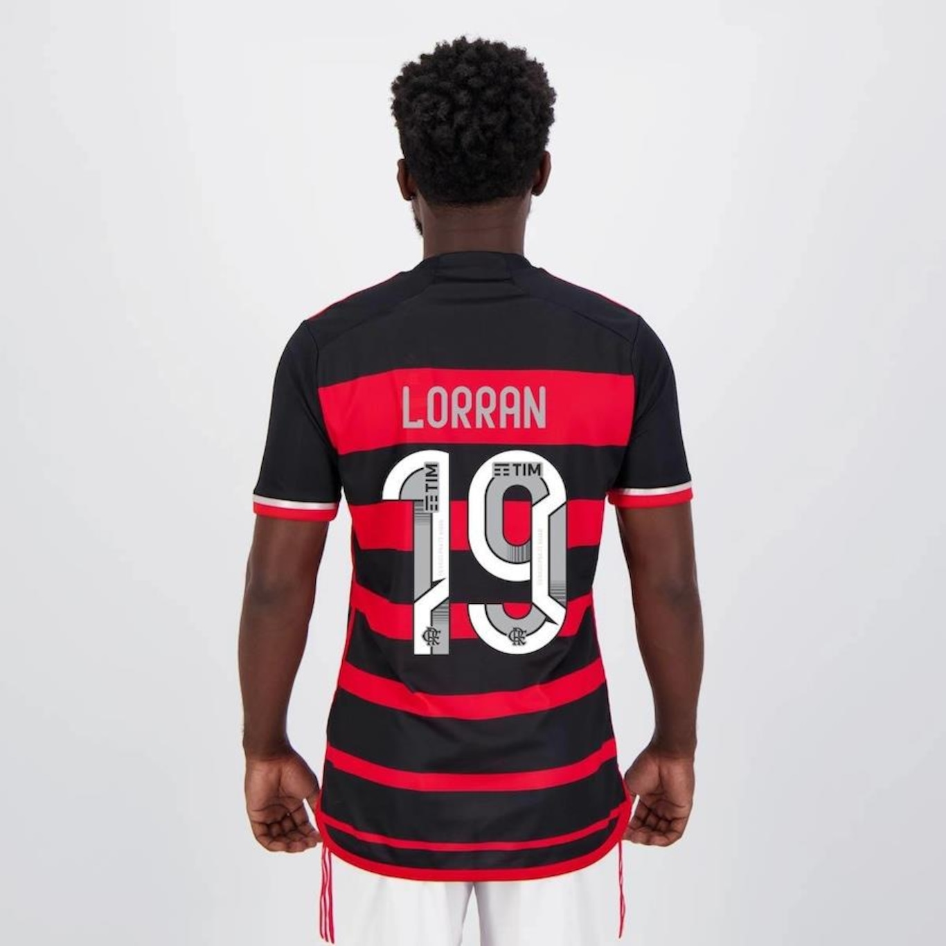 Camisa do Flamengo I 2024 adidas 19 Lorran - Masculina - Foto 2