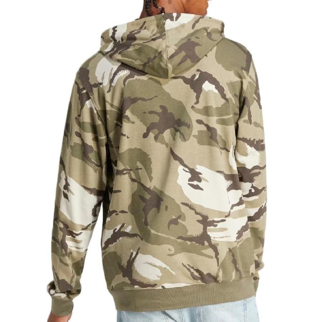 Blusão de Moletom adidas Camuflado Seasonal - Masculino - Foto 2