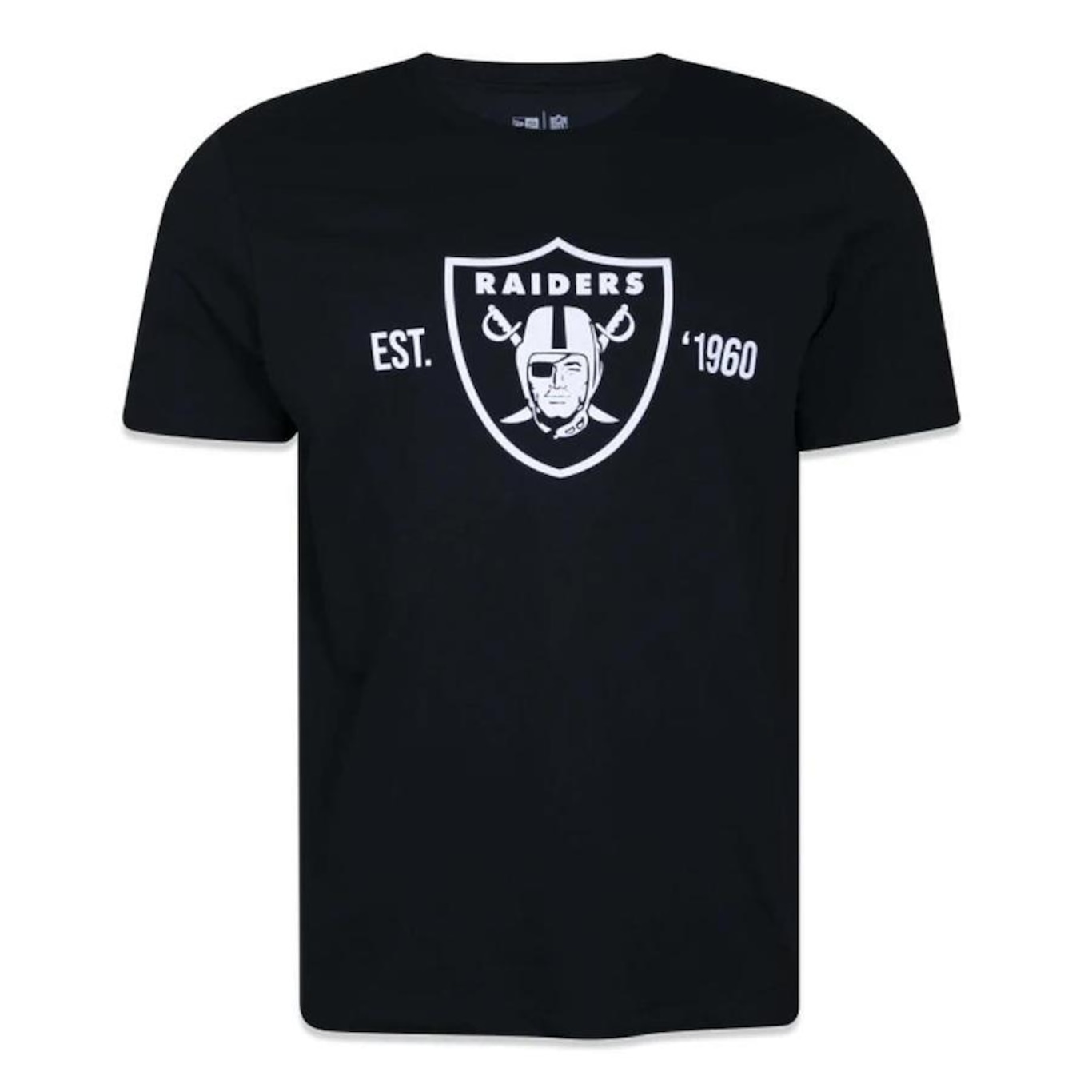 Camiseta New Era Las Vegas Raiders Core - Masculina - Foto 1