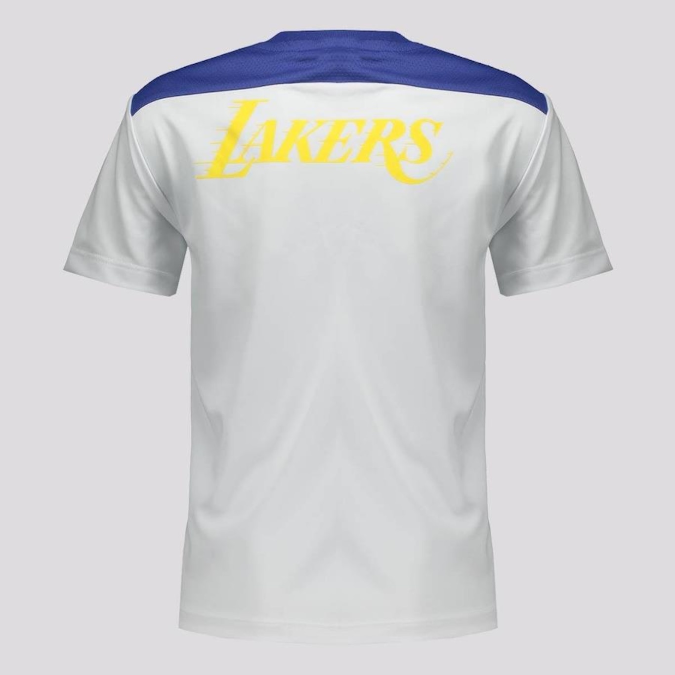 Camisa Nba Los Angeles Lakers Majestic - Infantil - Foto 2