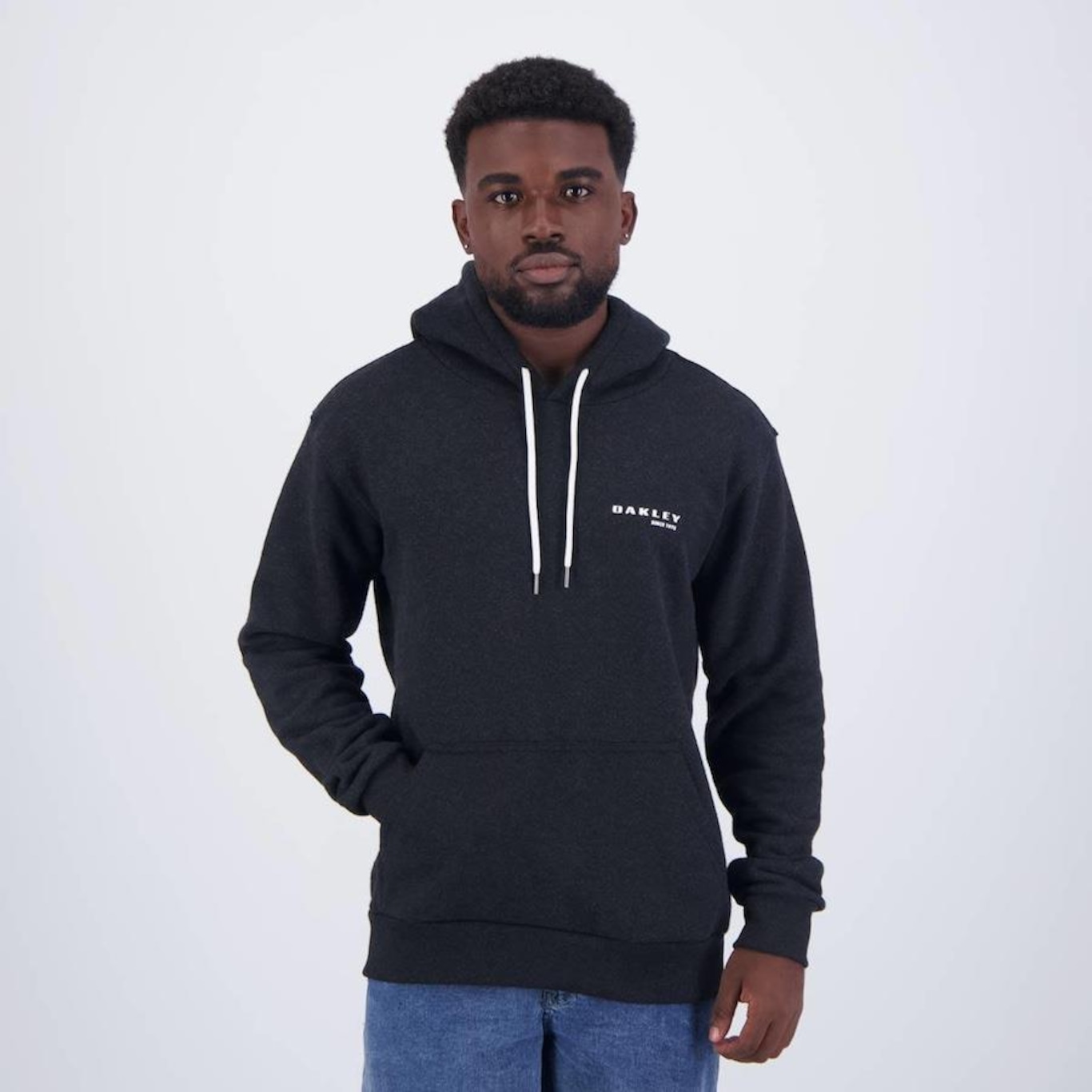 Moletom Oakley Bunker Hoodie Preto - Foto 3