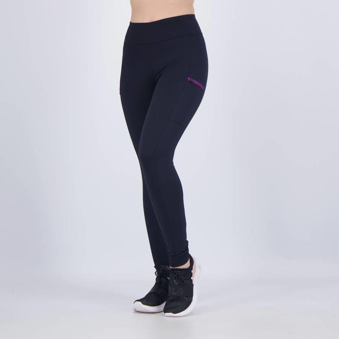 Calça Legging Fila Trail - Feminina - Foto 1