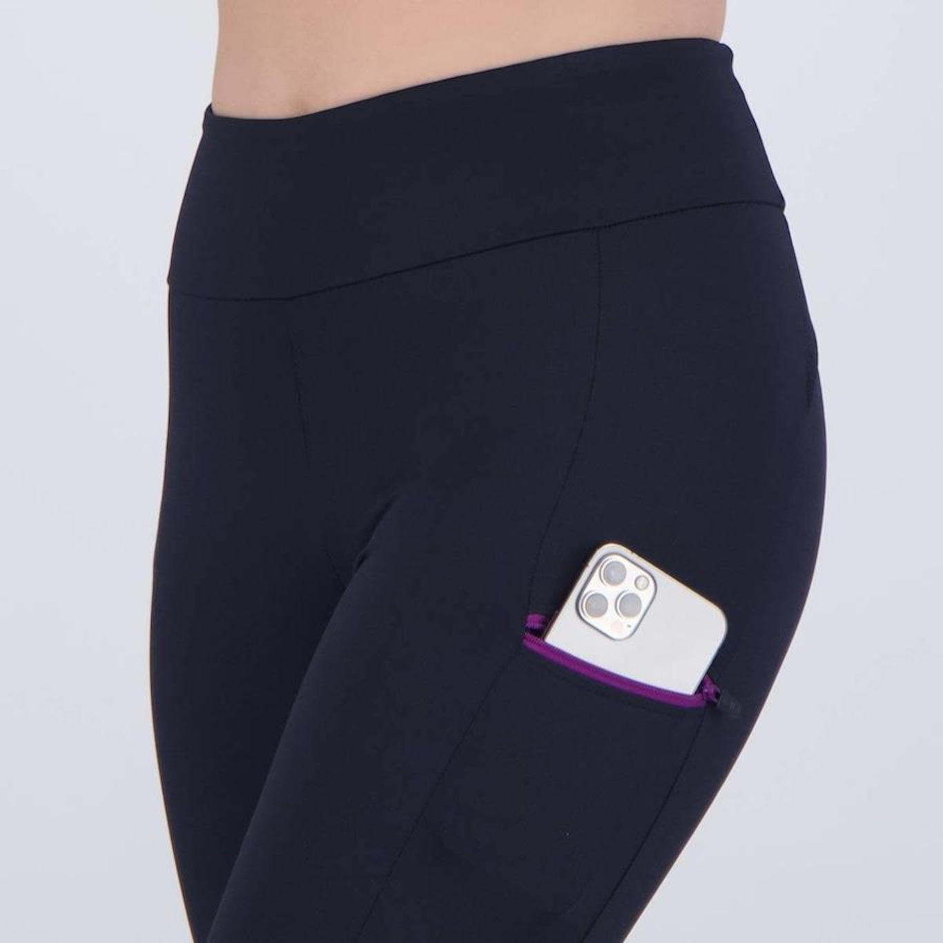 Calça Legging Fila Trail - Feminina - Foto 4