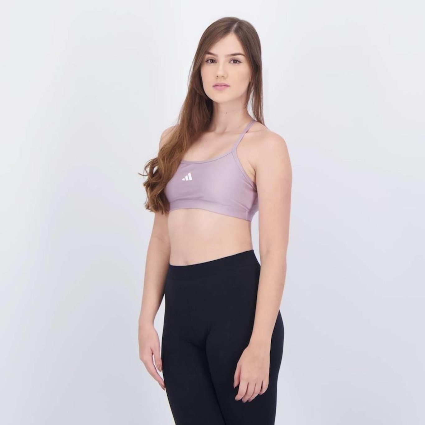 Top Fitness adidas Latin Fit Solid - Feminino - Foto 3