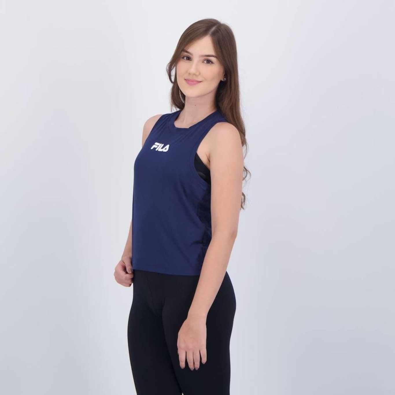 Camiseta Regata Fila Soft - Feminina - Foto 3