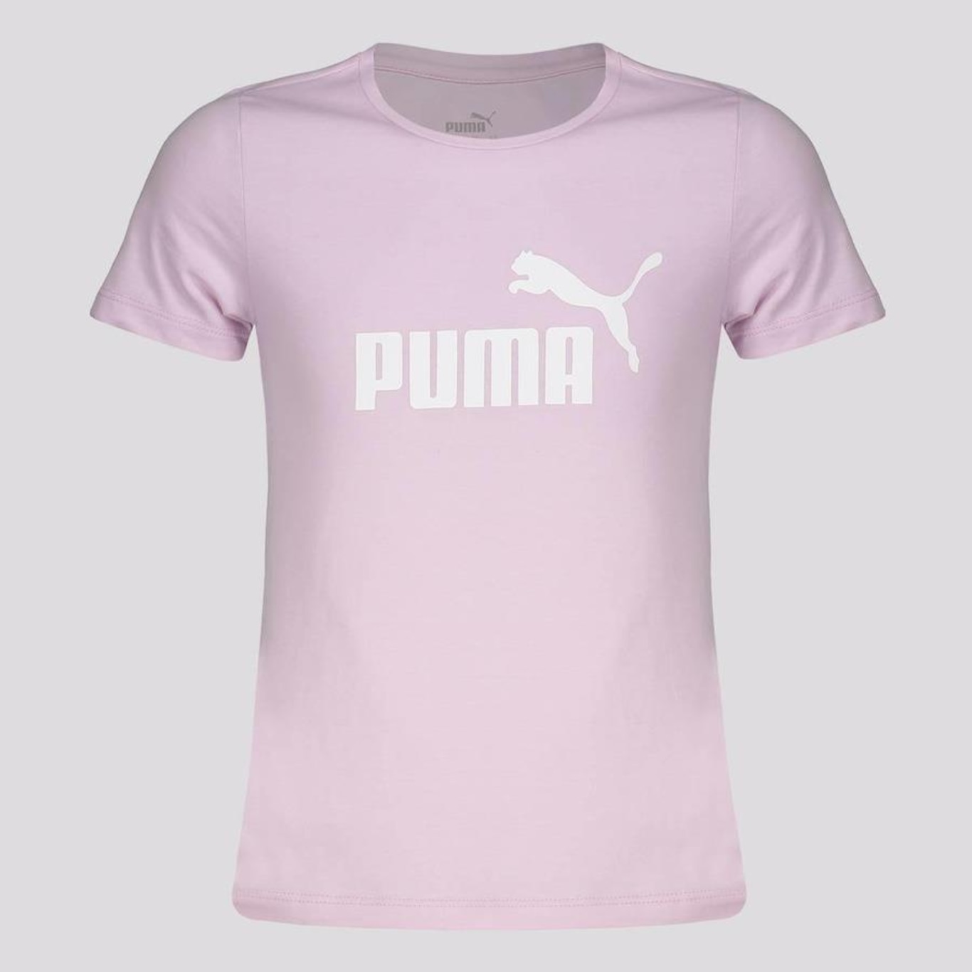 Camiseta Puma Ess Logo - Infantil - Foto 1