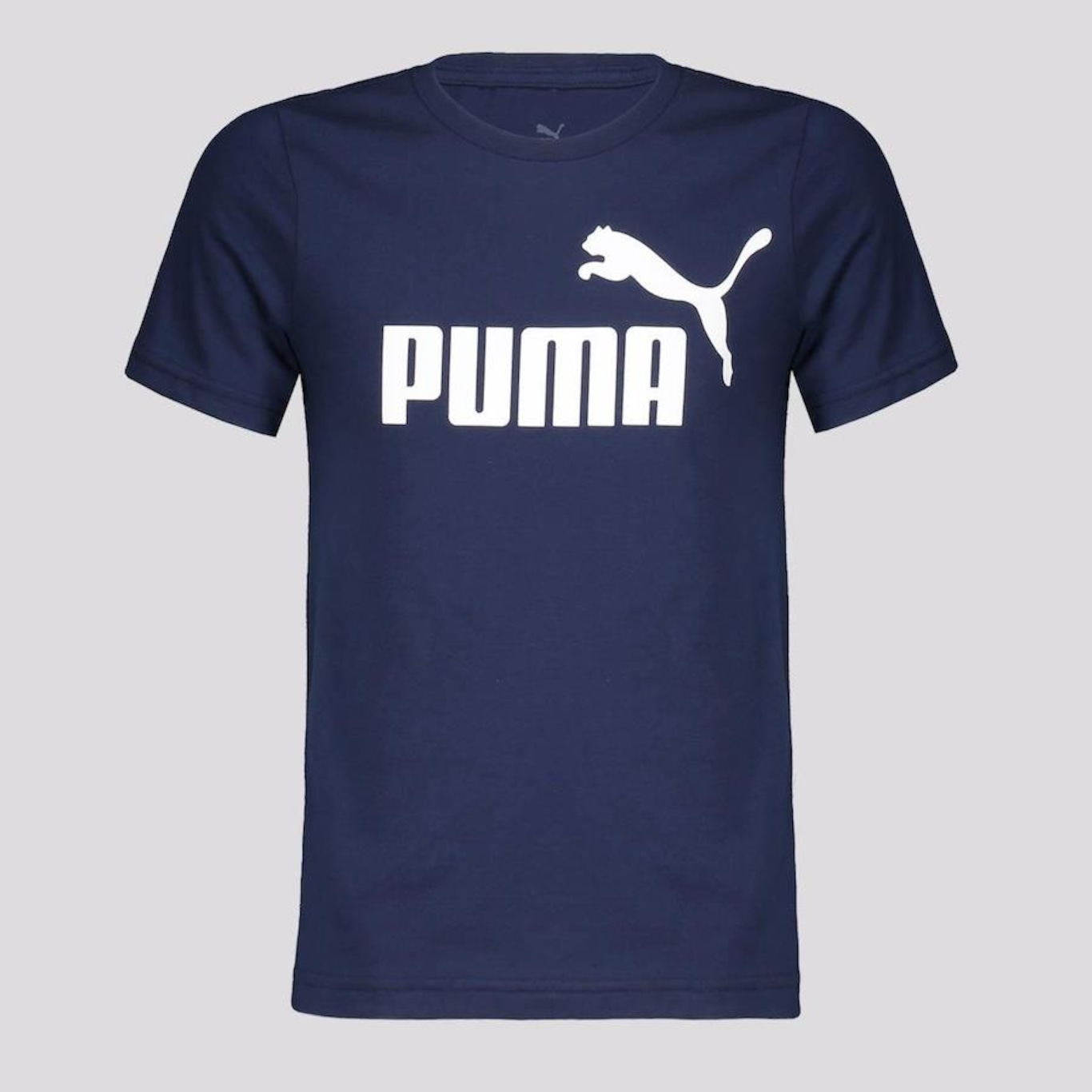 Camiseta Puma Ess Logo B - Infantil - Foto 1