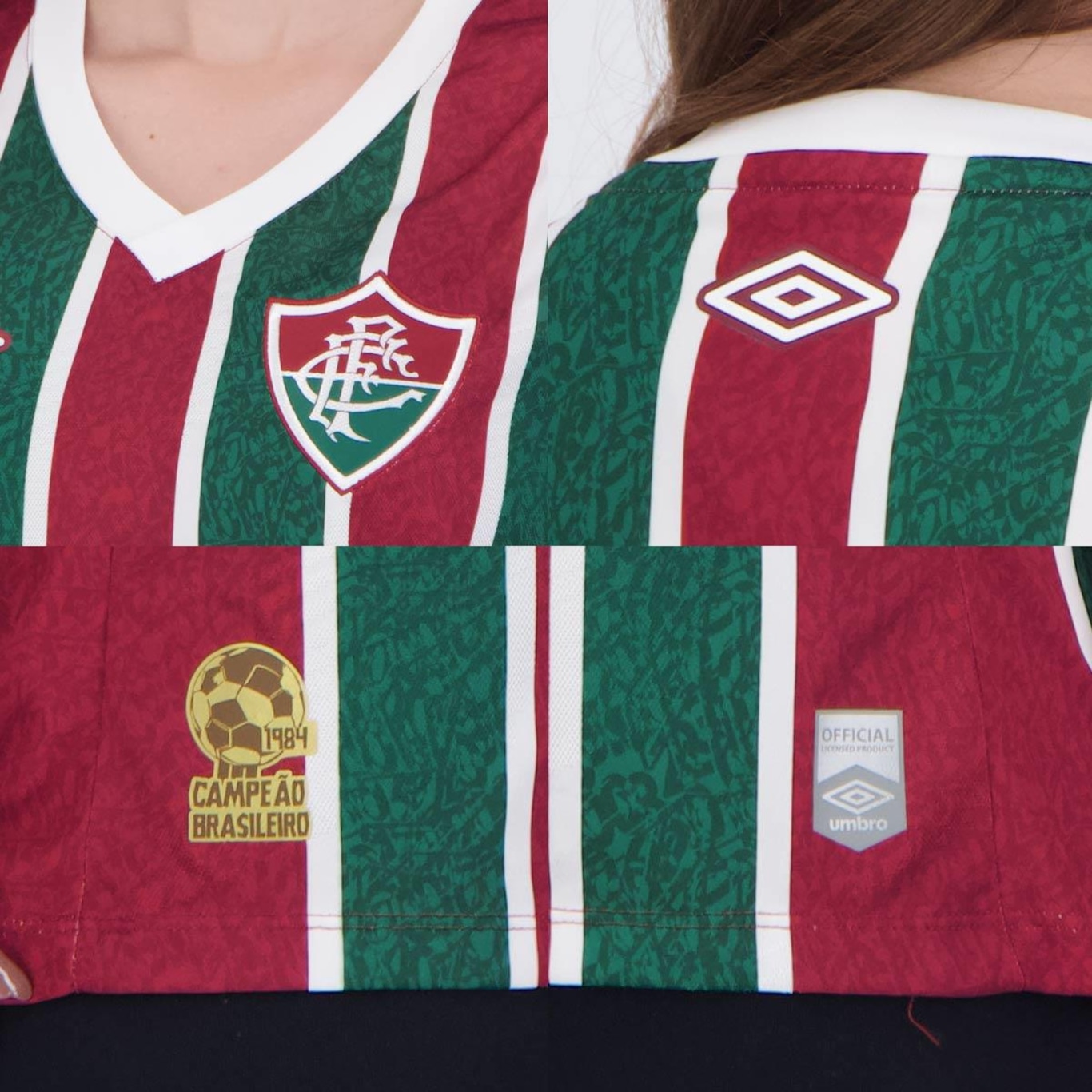 Camisa do Fluminense I 2024 Umbro - Feminina - Foto 5