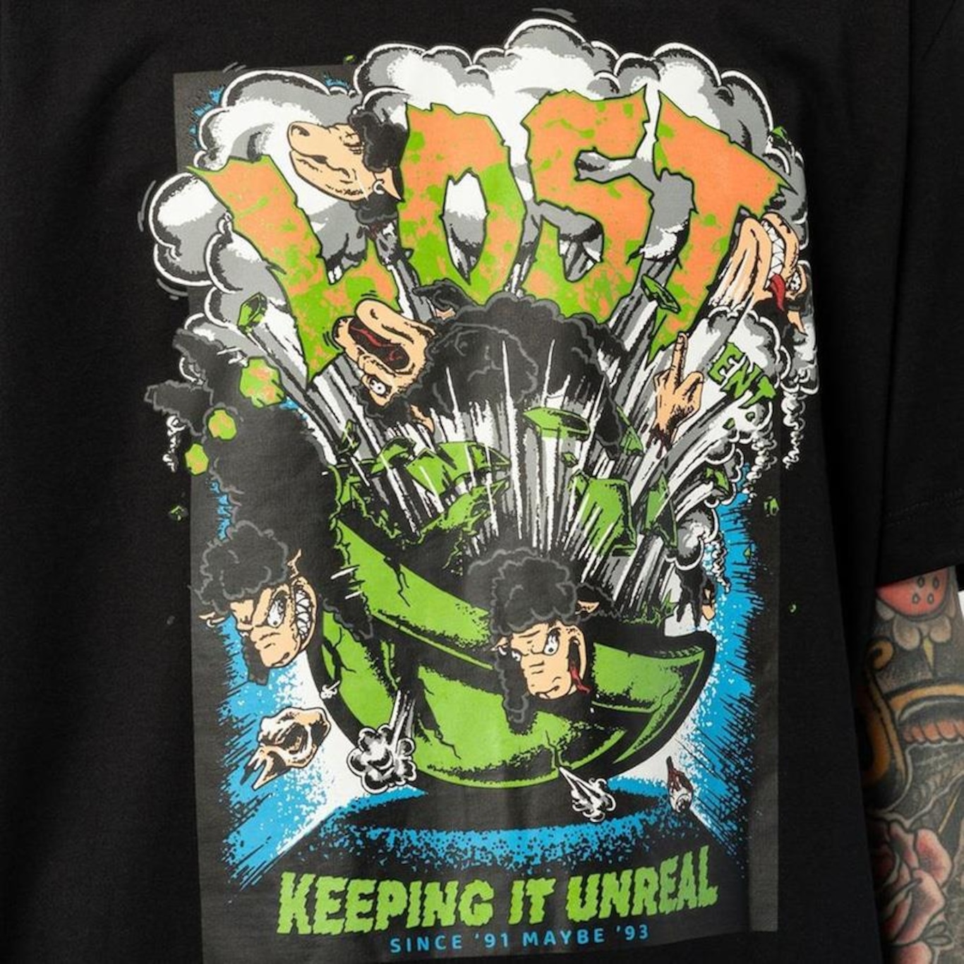 Camiseta Lost Keep It Unreal - Masculina - Foto 3