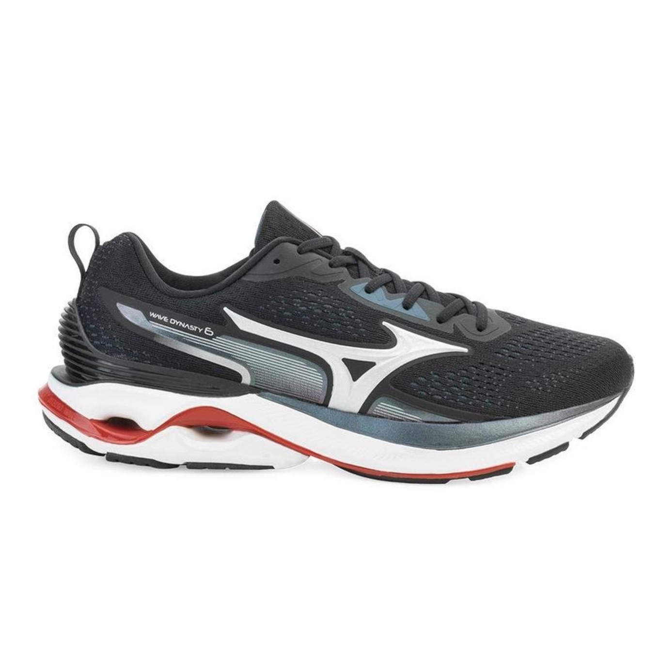 Kit Tênis Mizuno Wave Dynasty 6 + Meia - Masculino - Foto 2