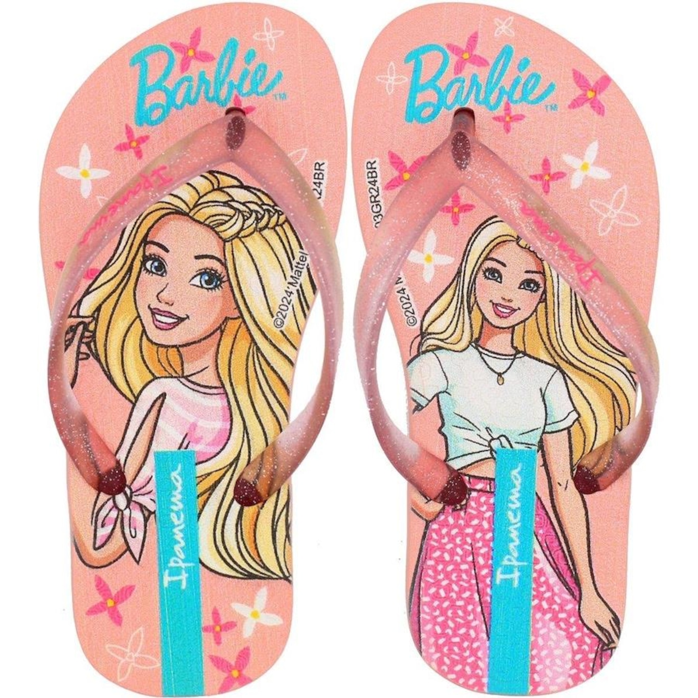 Chinelo Ipanema Barbie Encanto Tira Cristal - Infantil - Foto 1