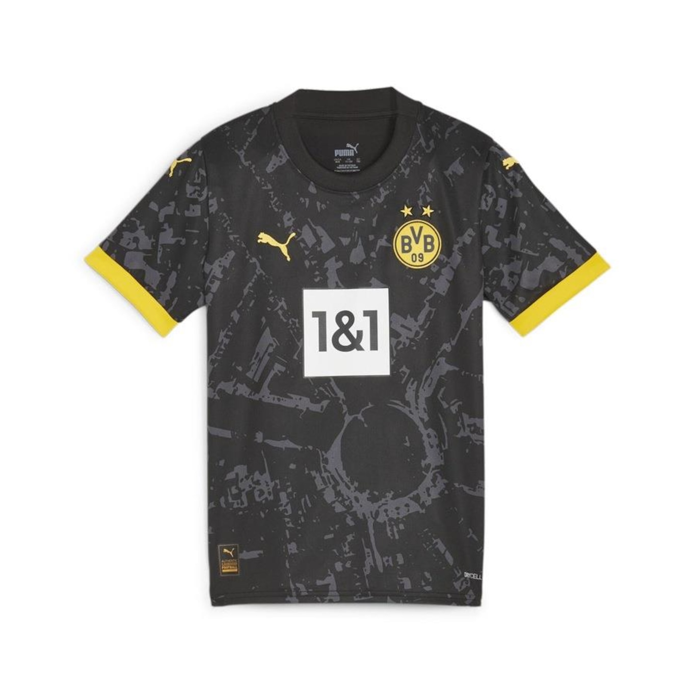 Camisa Borussia Dortmund 23/24 Away Puma - Infantil - Foto 4