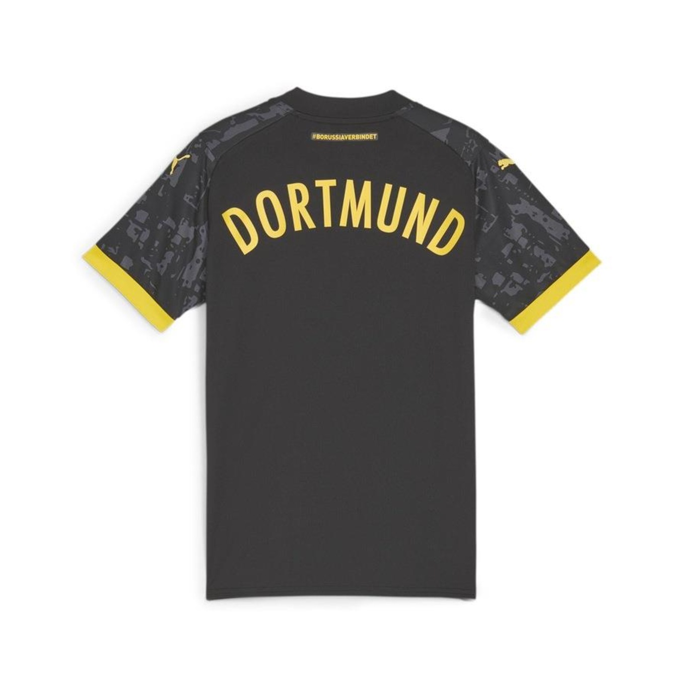 Camisa Borussia Dortmund 23/24 Away Puma - Infantil - Foto 5