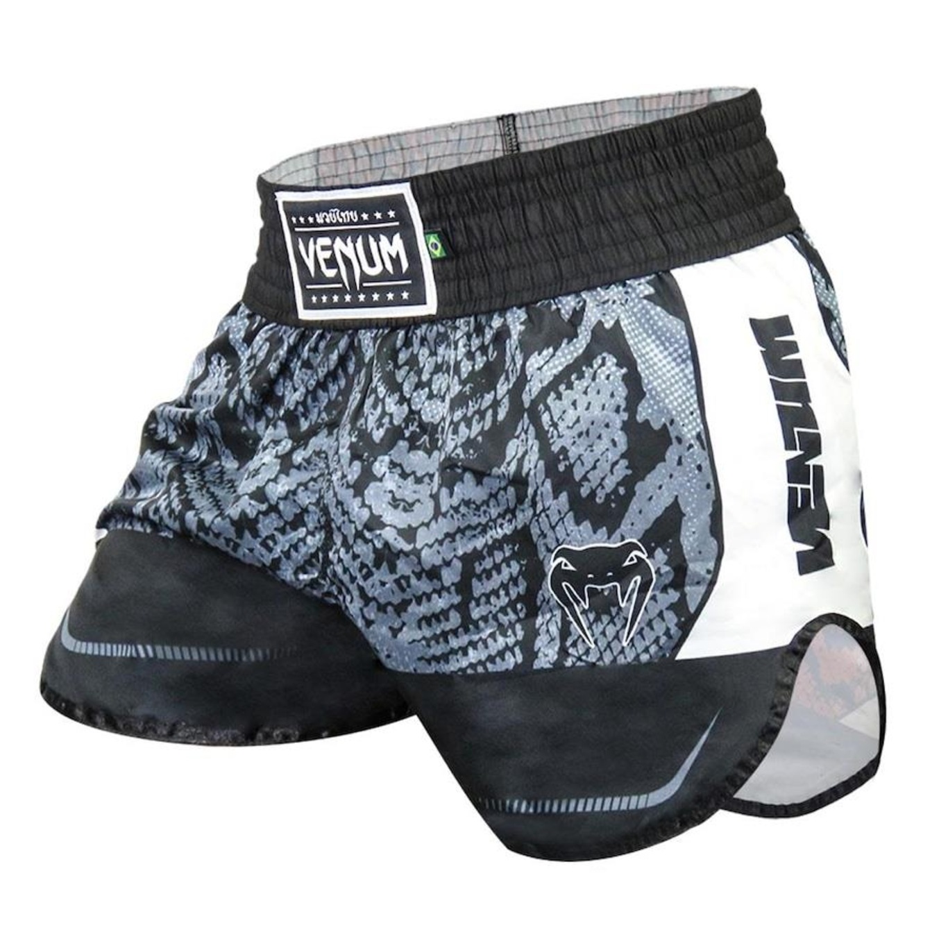 Short Muay Thai Venum Amazonia Performance Black Unissex - Foto 2