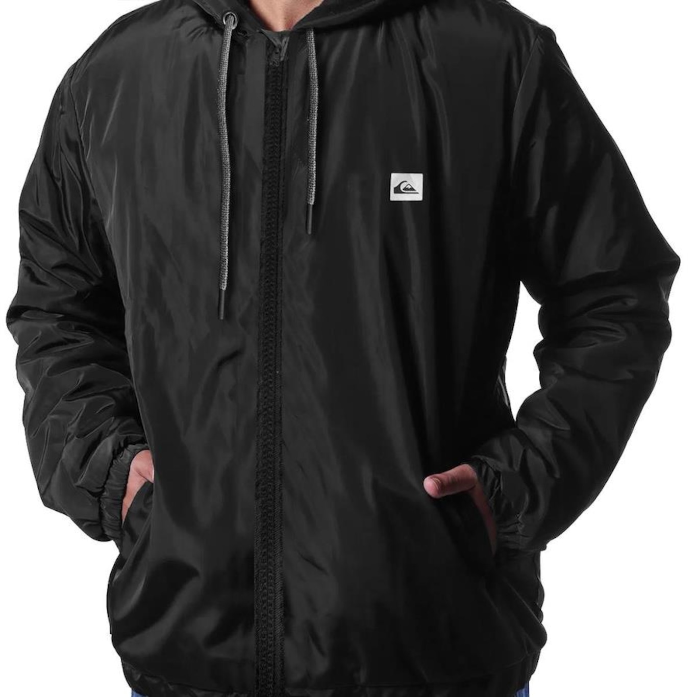 Jaqueta com Capuz Quiksilver Cross Over com Forro em Sherpa - Masculina - Foto 3