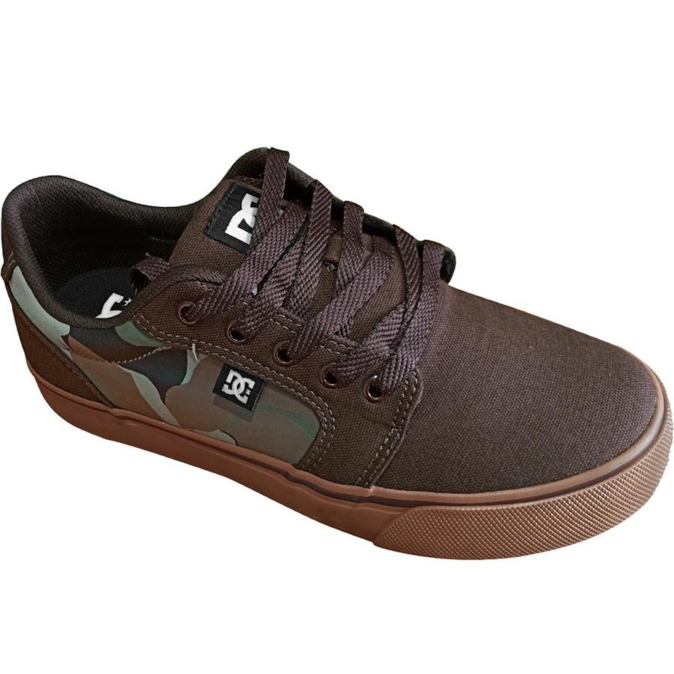 Tênis Dc Shoes Anvil Tx La Camo Gum - Masculino - Foto 1