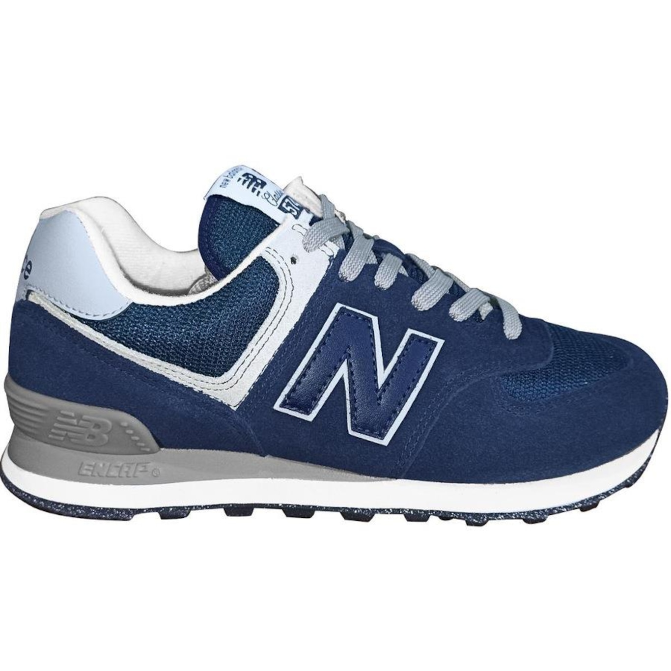 Tênis New Balance Usa 574 V2 Navy - Masculino - Foto 3