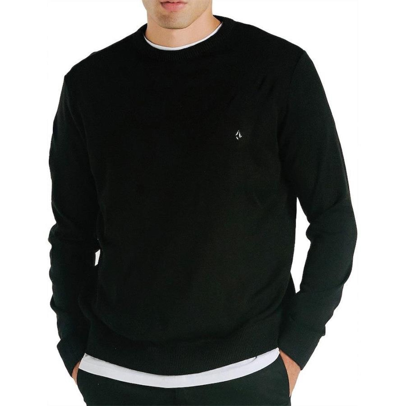 Blusão Volcom Tricot Classic Stone - Masculino - Foto 1