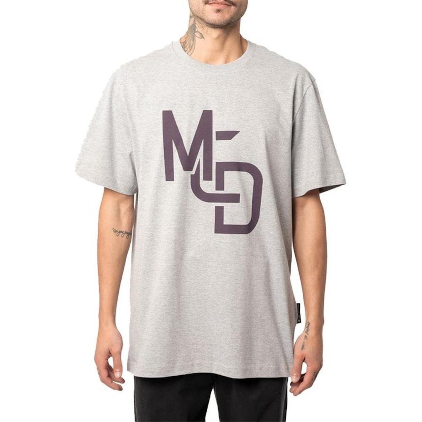 Camiseta Mcd Mcd Sobreposto - Masculina - Foto 1