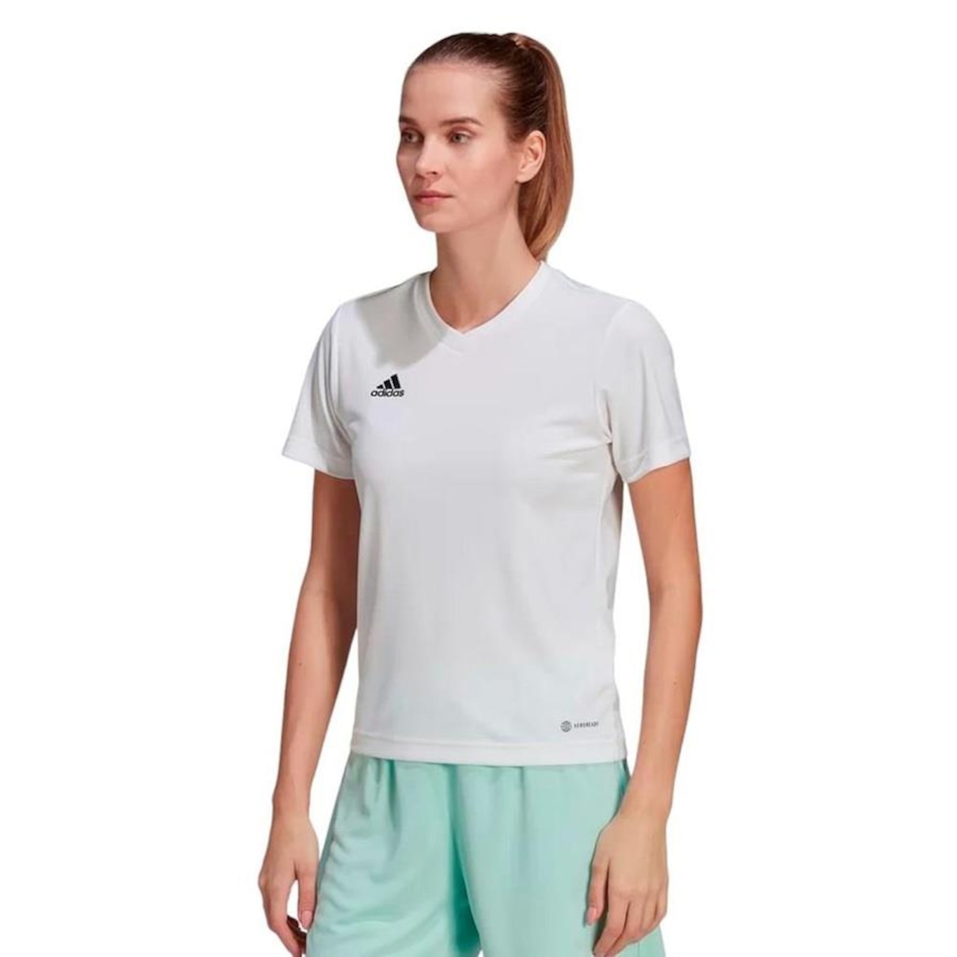 Camiseta adidas Entrada 22 - Feminina - Foto 1