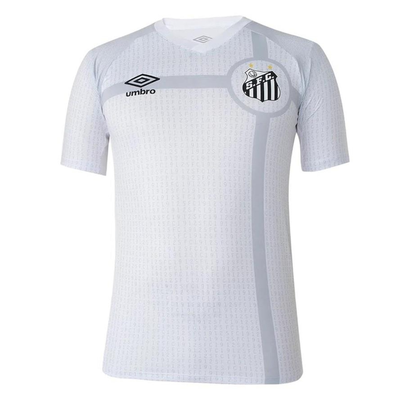 Camisa do Santos Umbro Aquecimento 2023 - Masculina - Foto 1