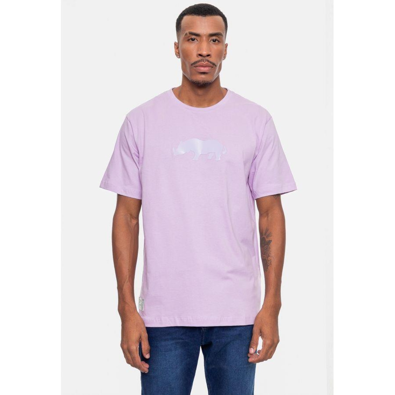 Camiseta Ecko Flat Rhino Gentle - Masculina - Foto 1