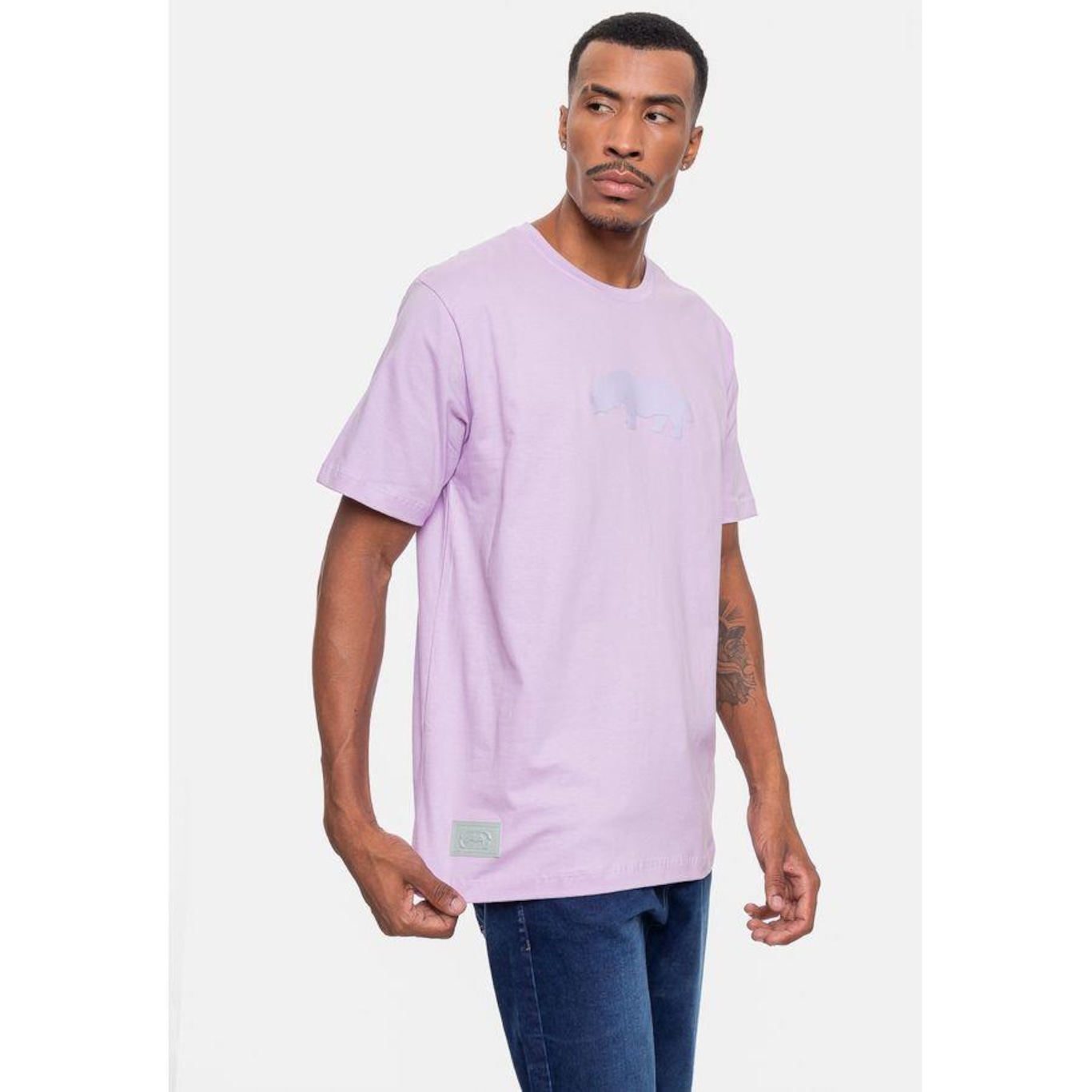 Camiseta Ecko Flat Rhino Gentle - Masculina - Foto 4