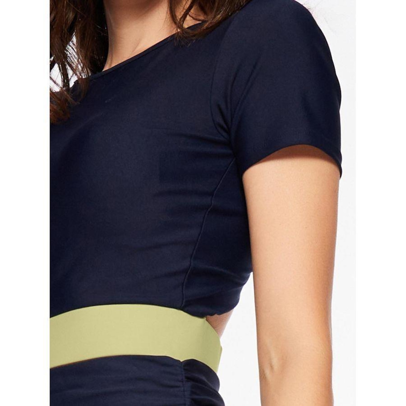 Blusa Cropped Bodyforsure Liso Dream - Feminina - Foto 5